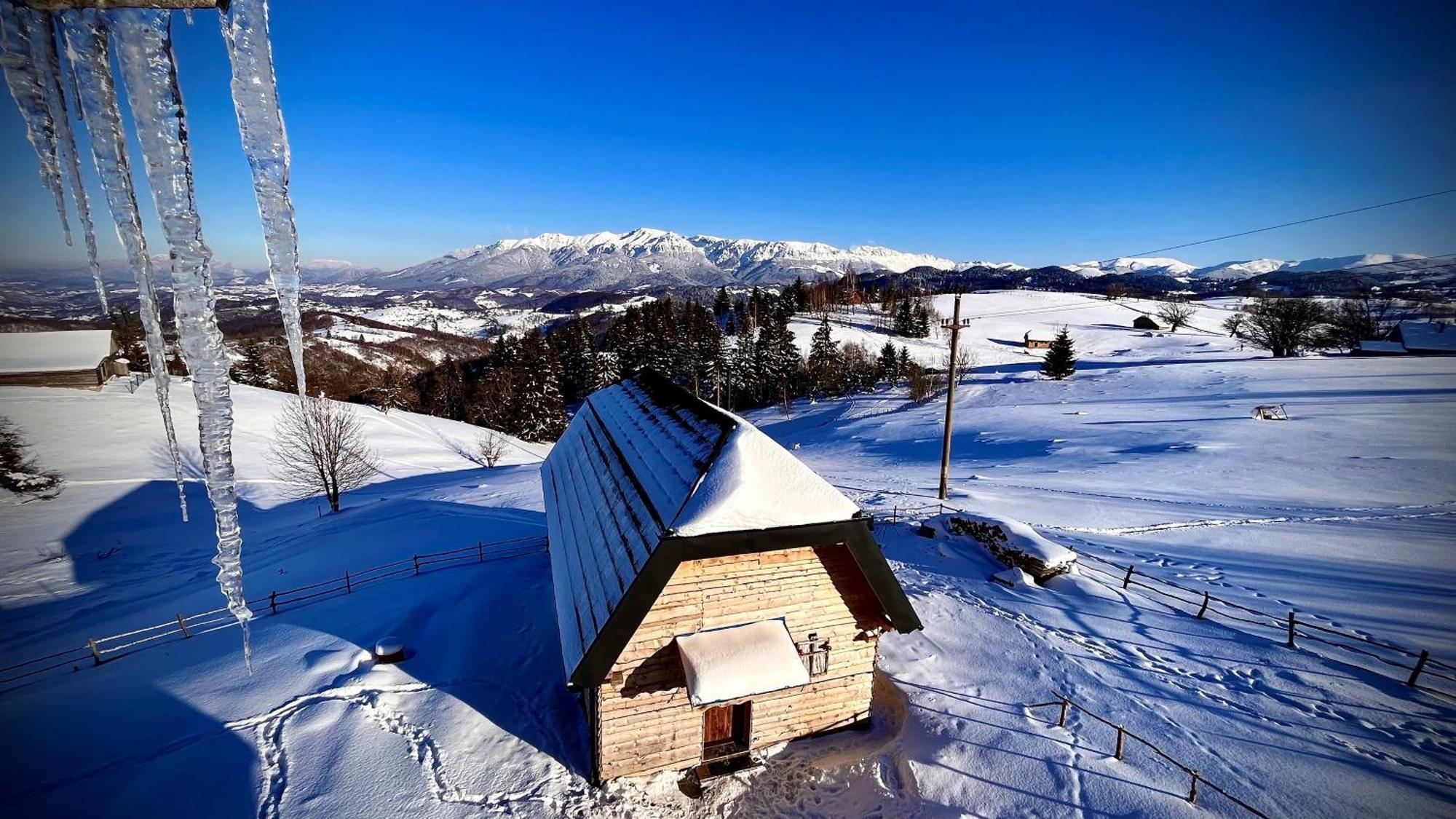 la Villa The Barn Şirnea Esterno foto