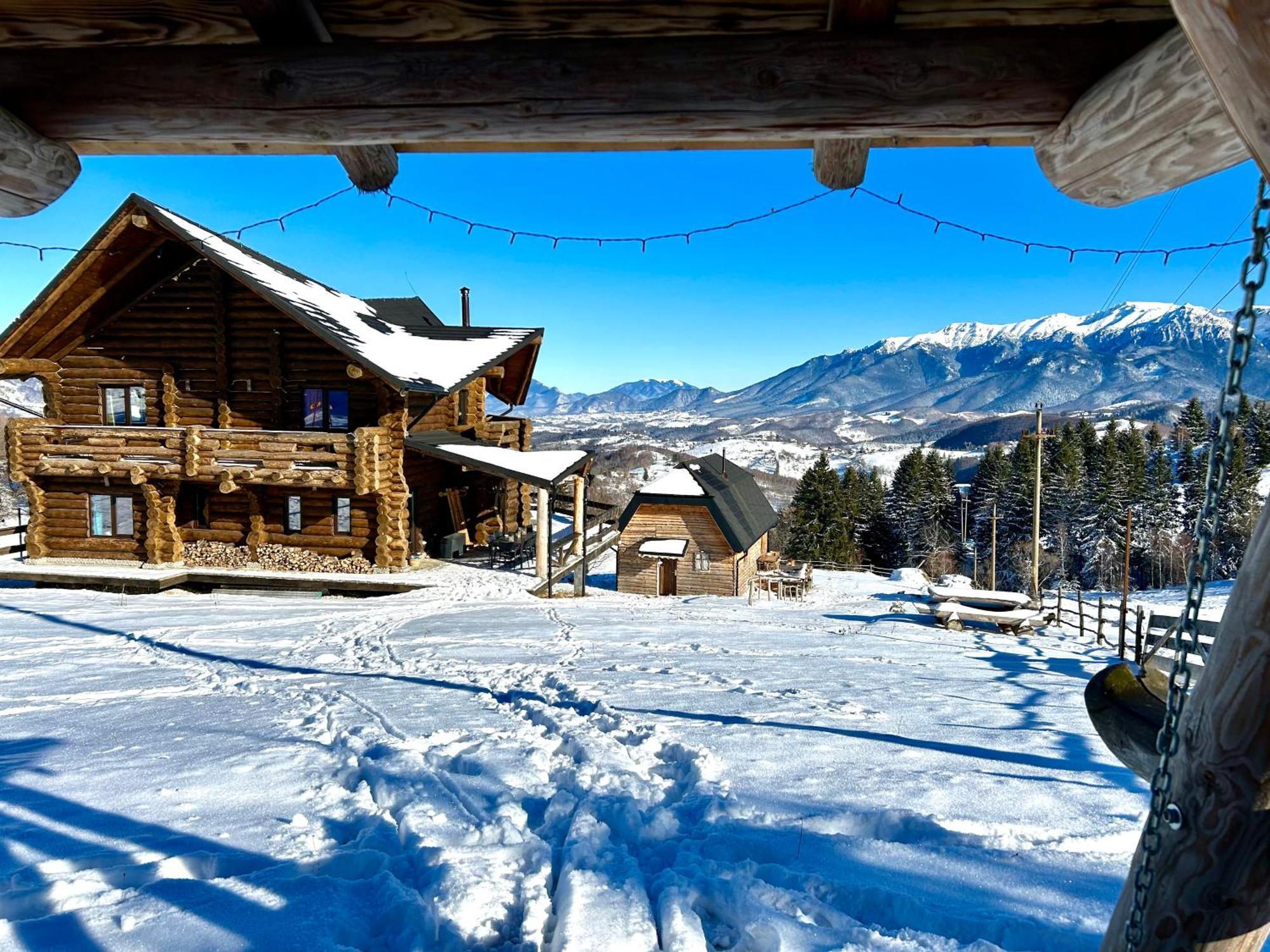 la Villa The Barn Şirnea Esterno foto