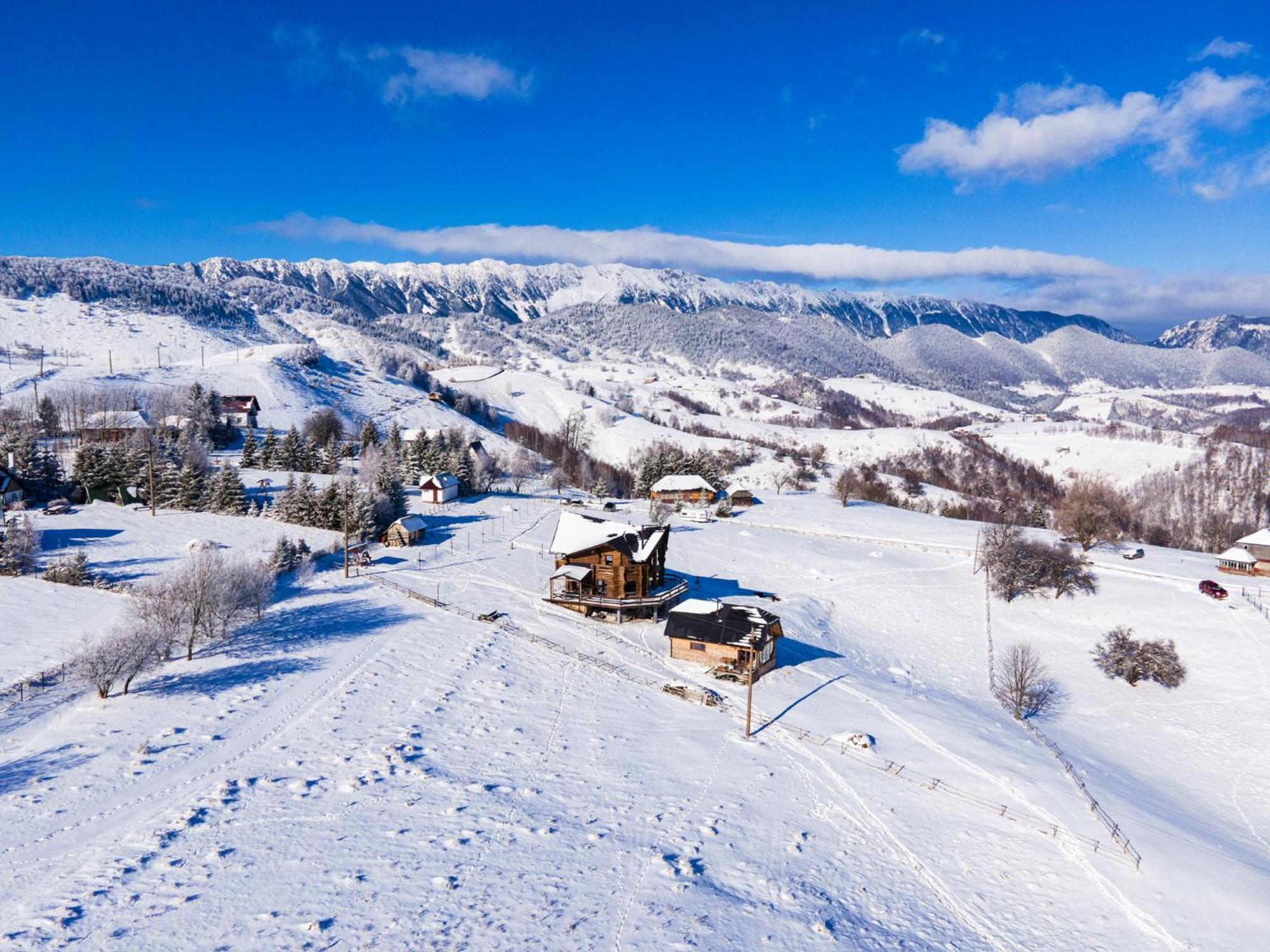 la Villa The Barn Şirnea Esterno foto